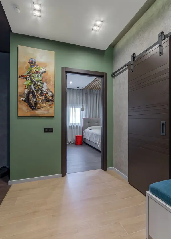 Интерьер в стиле "Яркий лофт"