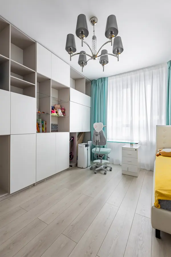 "Всплески жизни". Дизайн 3-х комнатной квартиры в современном стиле.