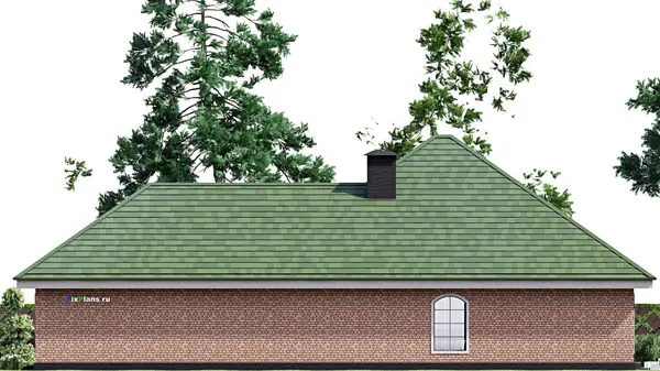 Проект одноэтажного дома 17х21м S237м2 F-16820