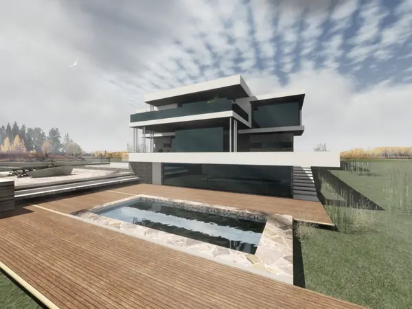 Дом на побережье Балтийского моря