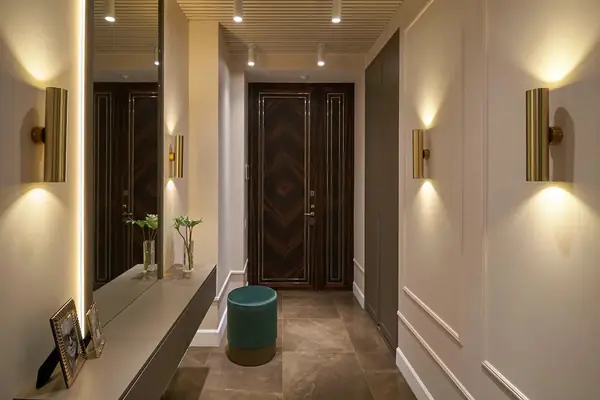 Пуф Spot в коридоре