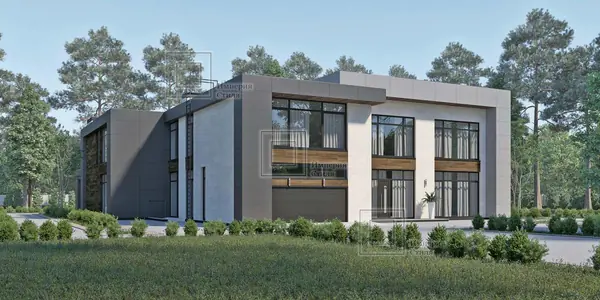 Проект дома с тренажерным залом и бассейном