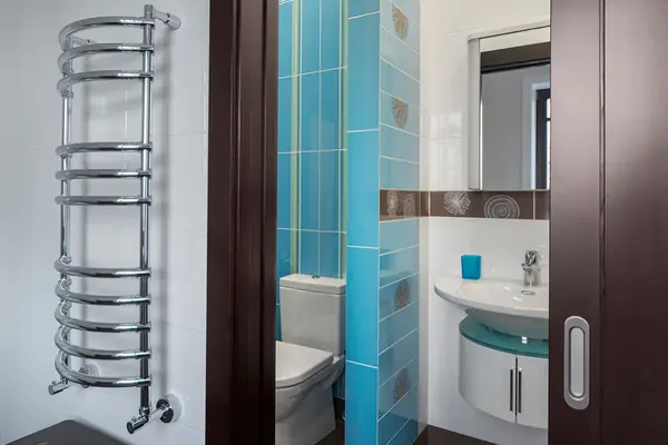 Дом из бруса в поселке Гавриково. Санузлы.