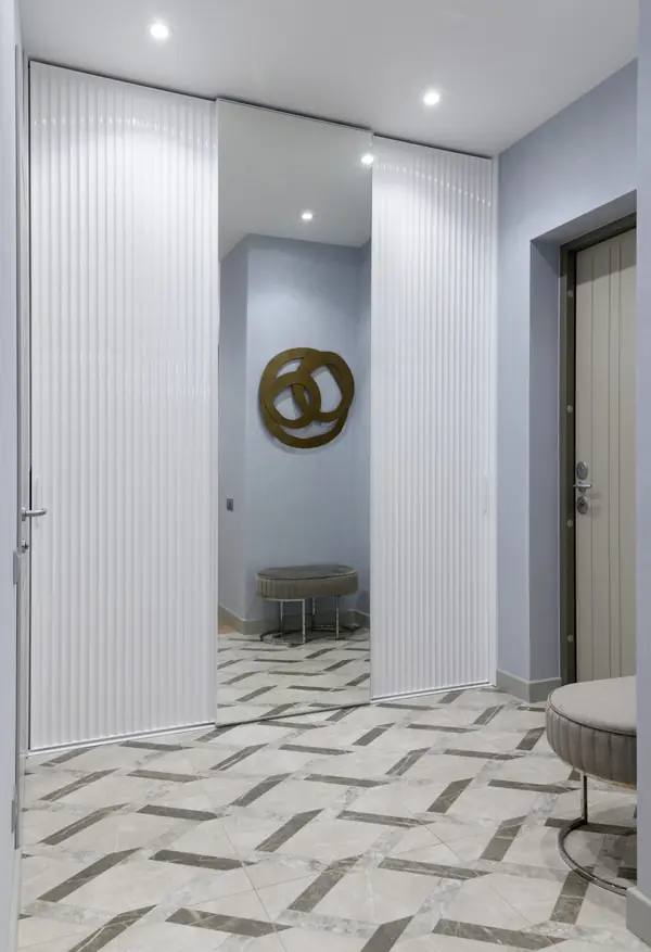 Изысканный интерьер трехкомнатной квартиры