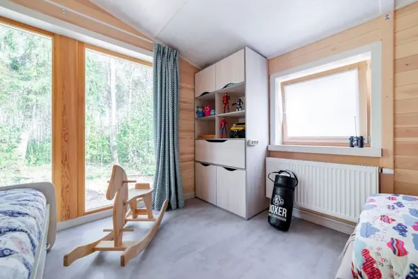 Детская комната с мебелью для двоих детей