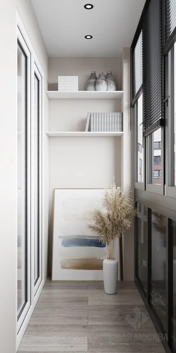 Дизайн-проект трехкомнатной квартиры ЖК "Лучи"