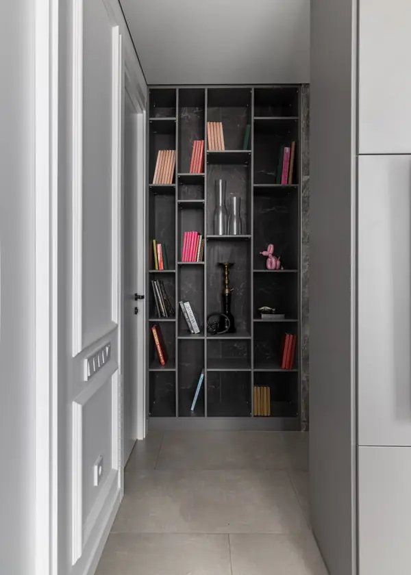 Квартира в серых тонах