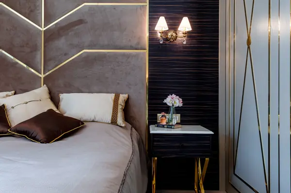 ЖК Смольный парк. Столешница, панно в ванной