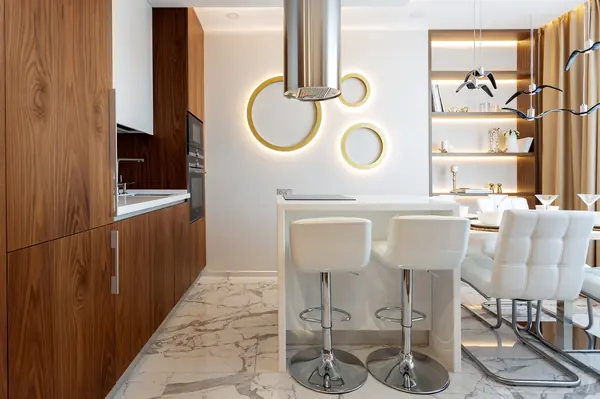 "Осеннее сияние" из серии интерьеров Состояния природы