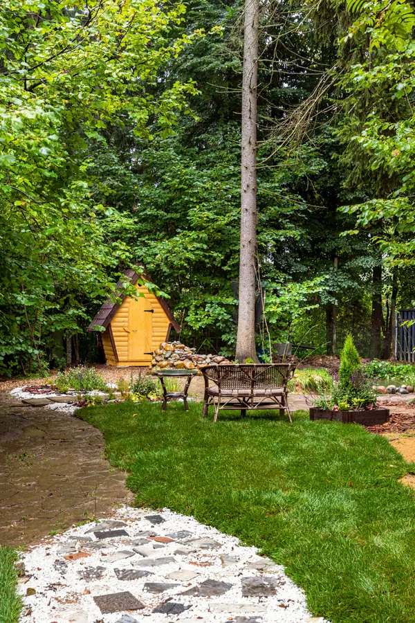 Декорирование беседки и участка Людмилы Хитяевой. "На дачу! С Наташей Барбье"