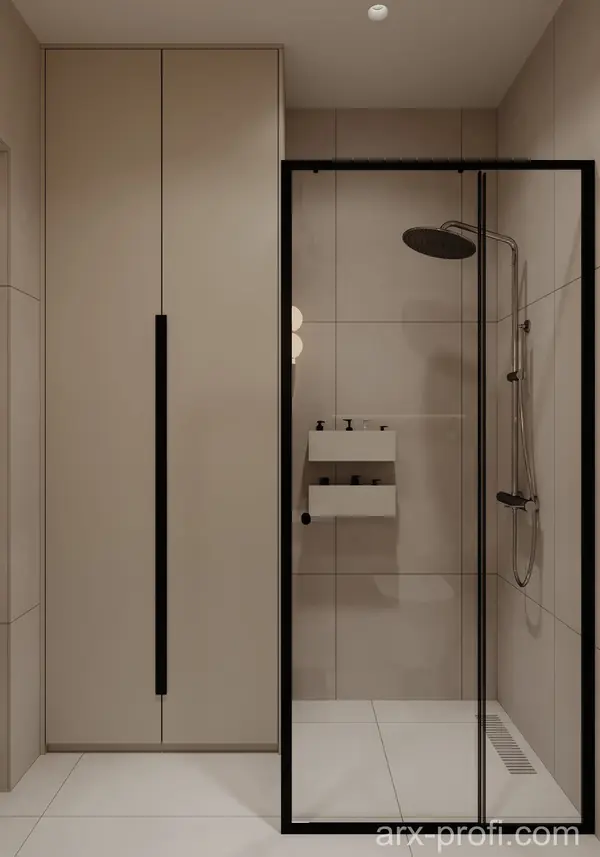 Проект интерьера квартиры 84 м2 в ЖК "Nagatino i-Land"