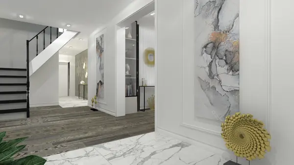 ДОМ В РОСЛАВЛЕ В СИНИХ ОТТЕНКАХ