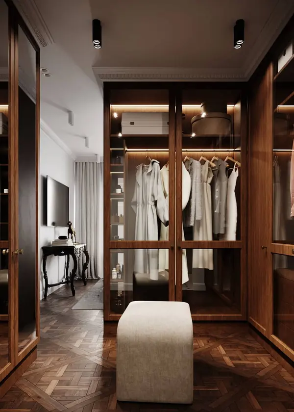 Пространство с нотами французского стиля