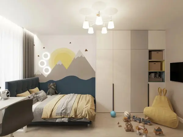 Идеи дизайн-проектов детской комнаты для мальчика