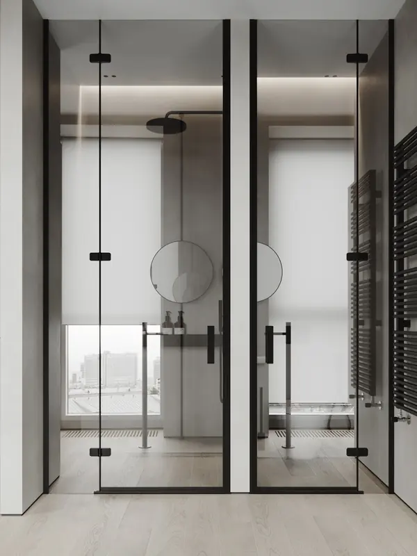 Квартира 144,8 m в стиле современный минимализм