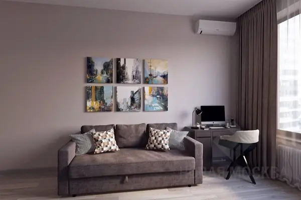 Дизайн-проект однокомнатной квартиры 48 кв.м. в ЖК «Символ»