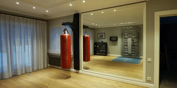 Оснащение спортзала с уже готовым ремонтом