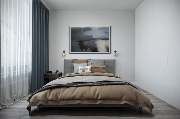 Квартира 57 кв.м. в Тетрис-холл г.Киев в индустриальном стиле