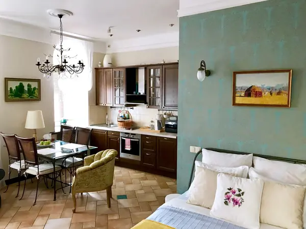 Однокомнатная квартира в сталинском доме на Кутузовском проспекте