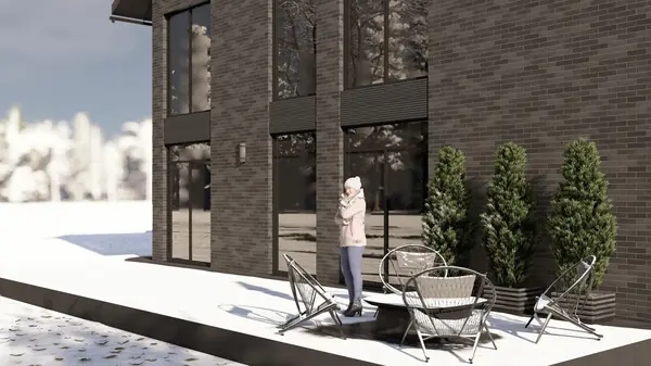 Проект Жилого Дома -400 м2