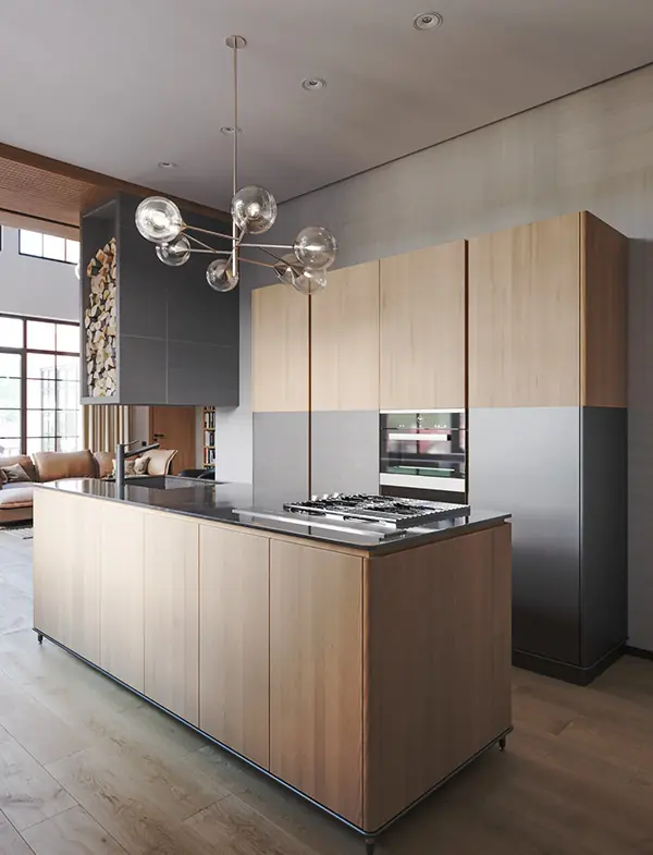 Сhalet with kitchen Thea Iton by ANOVA