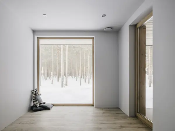 Дом-скрепка