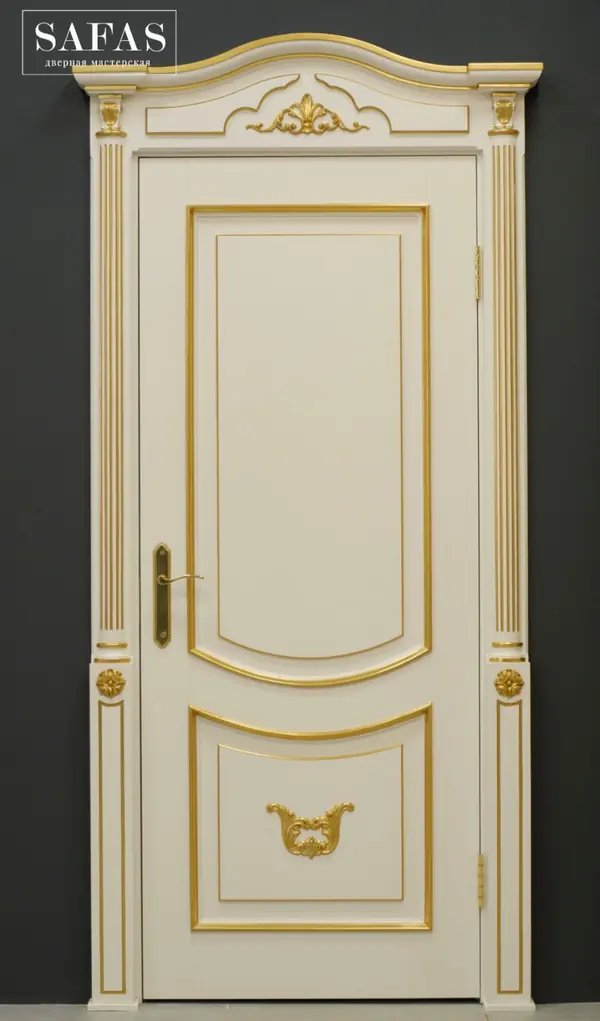 Двери премиум с поталью