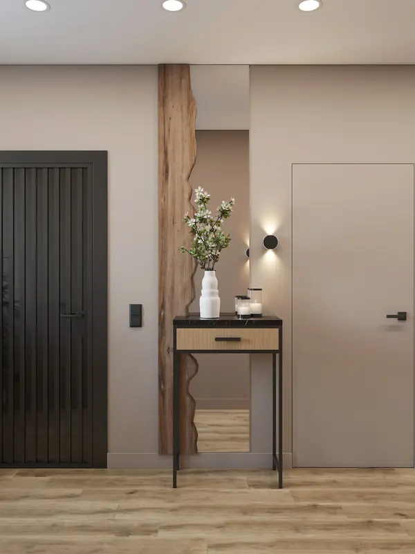 Дизайн-проект первого этажа дома в г. Томск, площадью 65 кв.м.