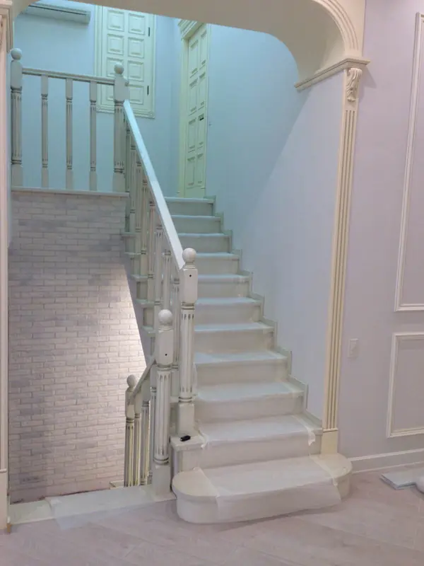 Лестница из ясеня