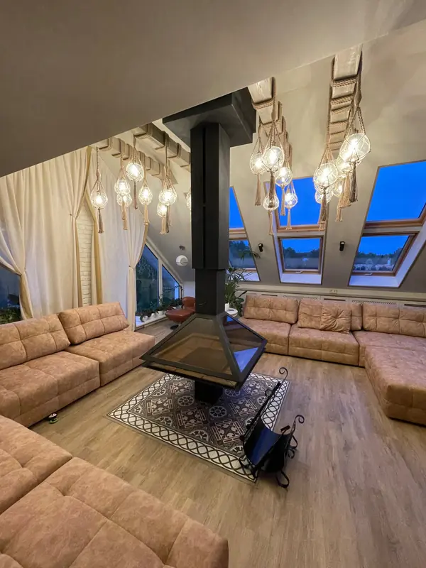 Мансардный этаж в загородном доме