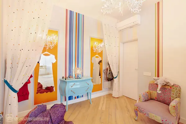 Дизайн и ремонт квартиры на ул.Талалихина — Разноцветное решение