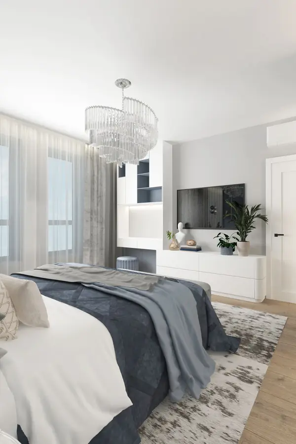 Проект трехкомнатной квартиры г. Ростов-на-Дону