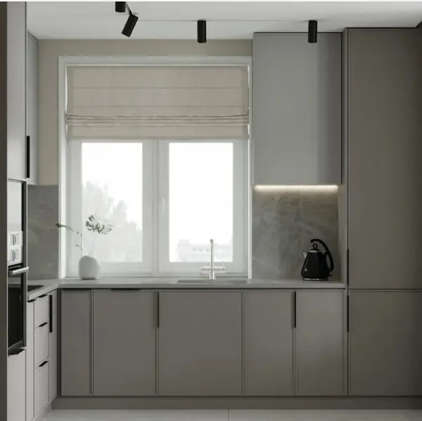 Кухня " АРГОС" с шикарным видом из окна