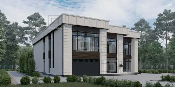 Проект дома с эксплуатируемой кровлей