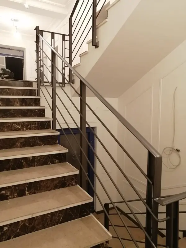 Перильное ограждение по проекту дизайнера