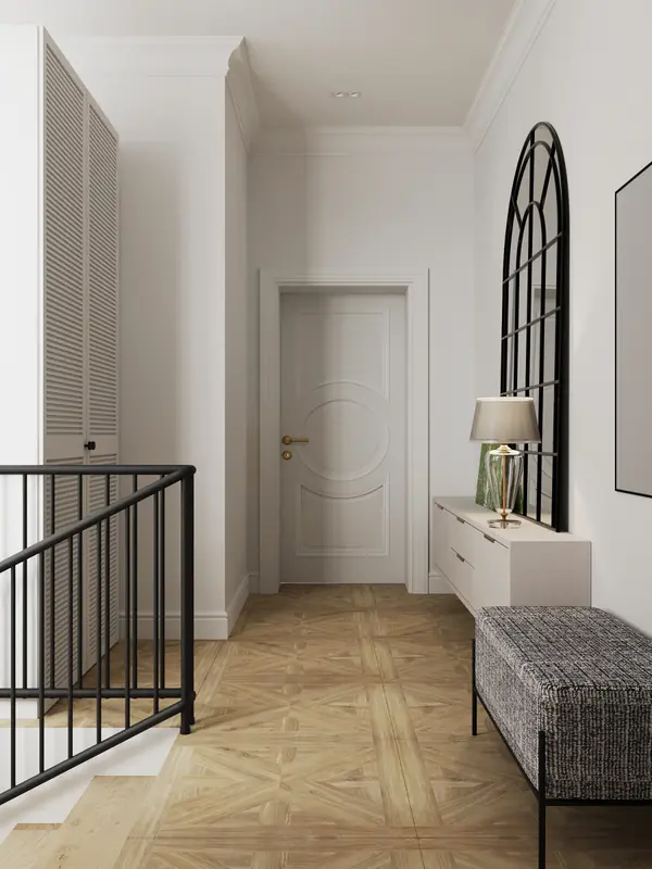 Дом с арочными окнами