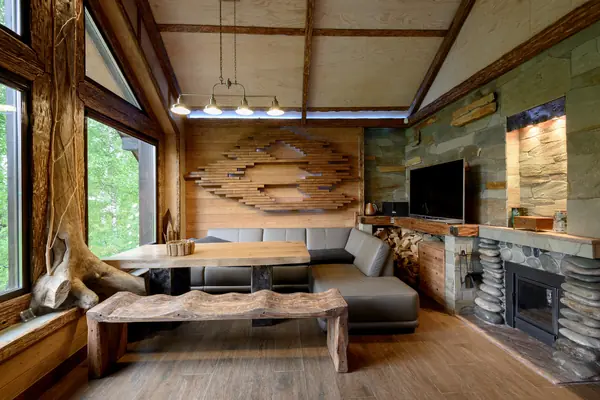 Частный спа-комплекс с стиле Шале