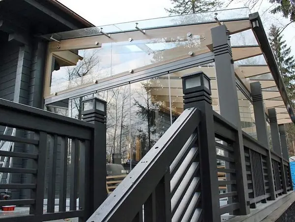 Терраса из бруса