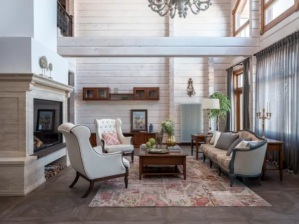 Современный дом в деревне