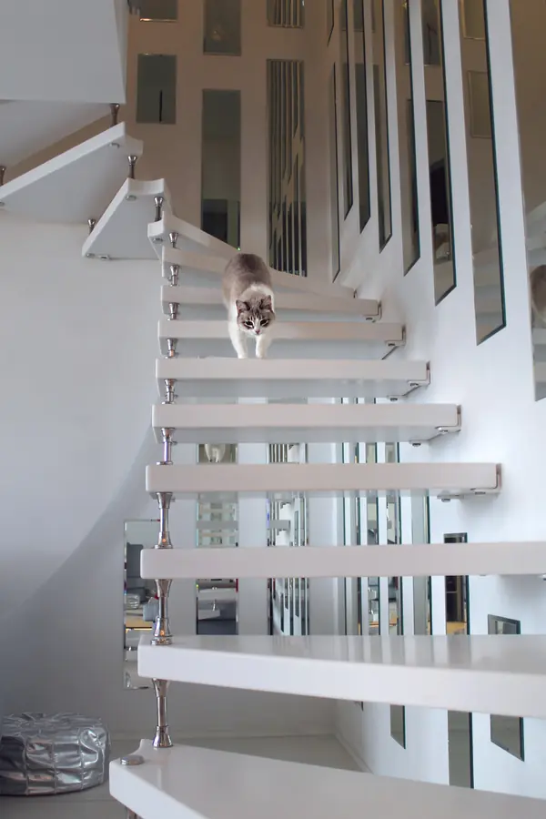 Лестница для маленькой квартиры