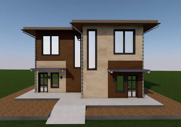 Дуплекс на две семьи в Оренбуржской области