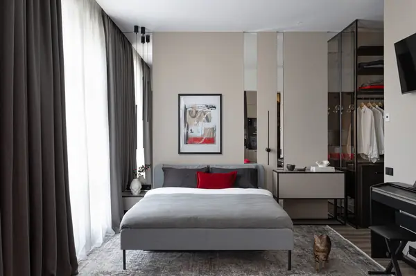 Спальня в Клубном доме «Sinatra»