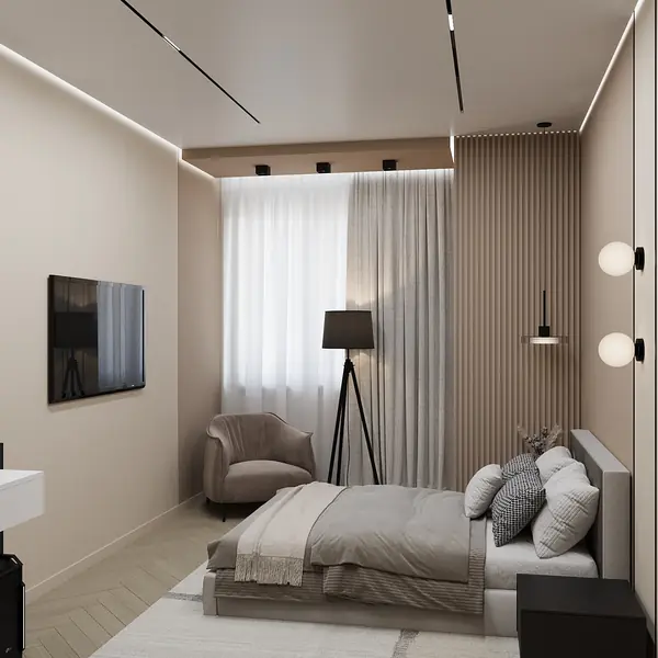 Дизайн проект квартиры для молодой семья с ребенком