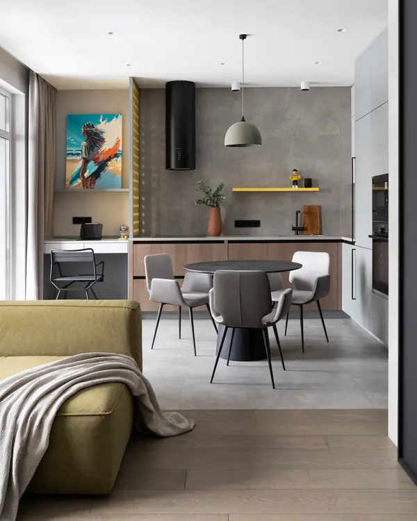 Квартира ЗИЛ. Дизайнер Павел и Светлана Алексеевы