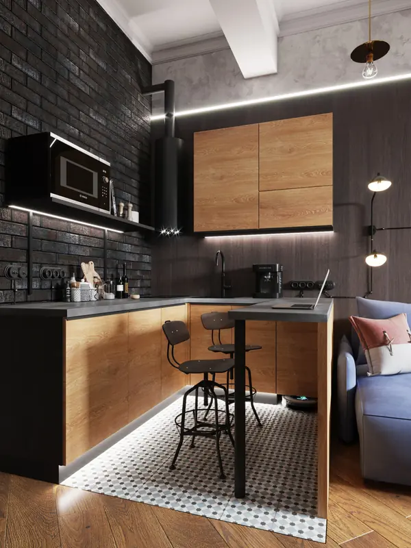 маленькая квартира в Loft FM