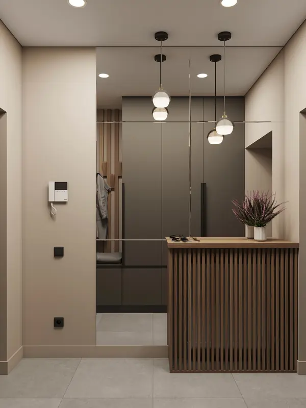 Дизайн-проект первого этажа дома в г. Томск, площадью 65 кв.м.