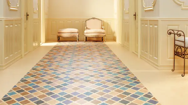 Marmoleum в интерьре