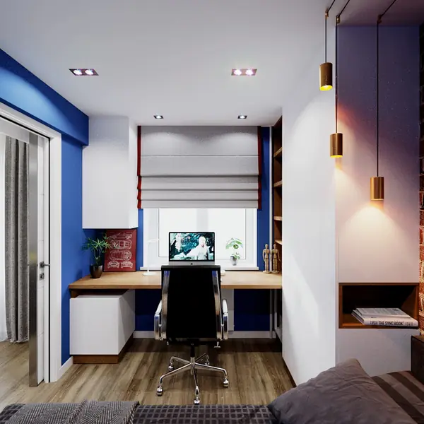 Спальня для студента в хрущевке