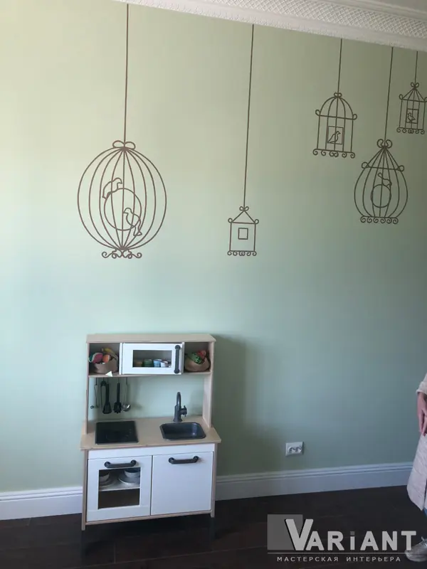 Милая детская для двух девочек