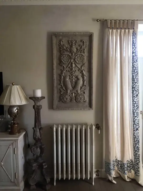 Дизайн-проект загородного дома, гостиная, столовая